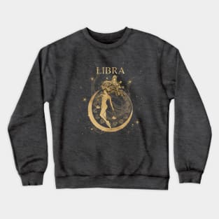 Libra zodiac sign Crewneck Sweatshirt